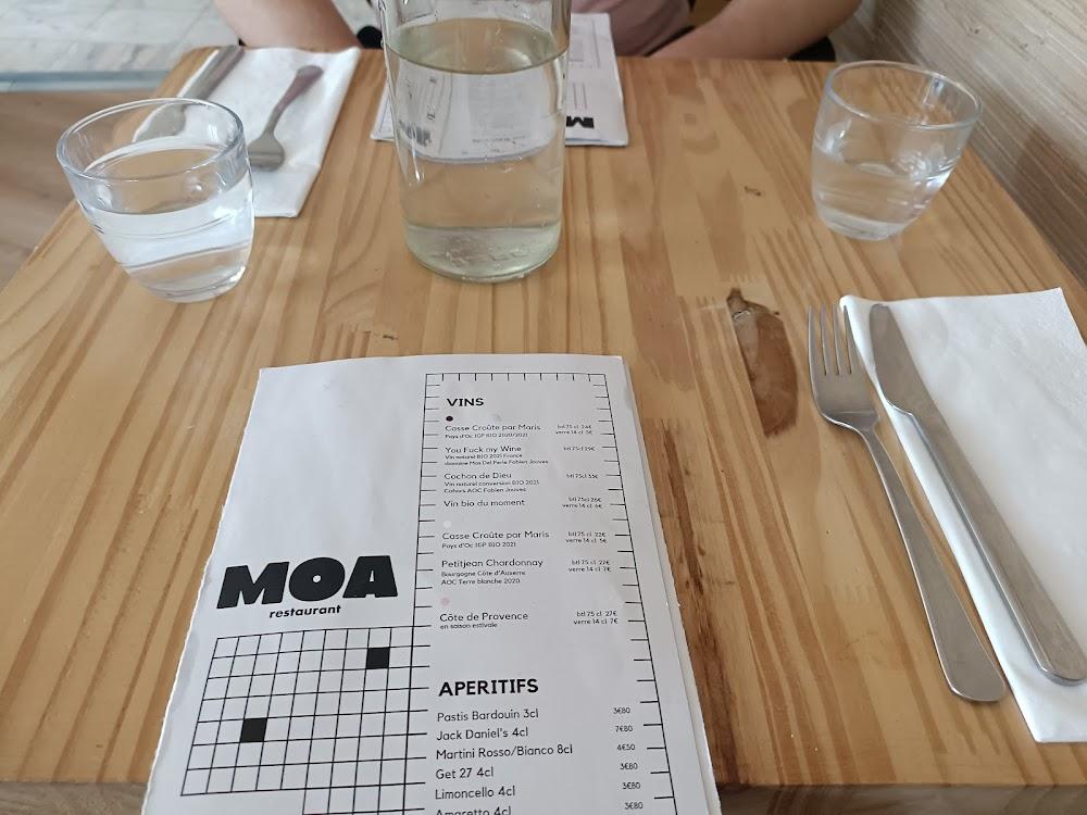 MOA restaurant - Menu Image 4